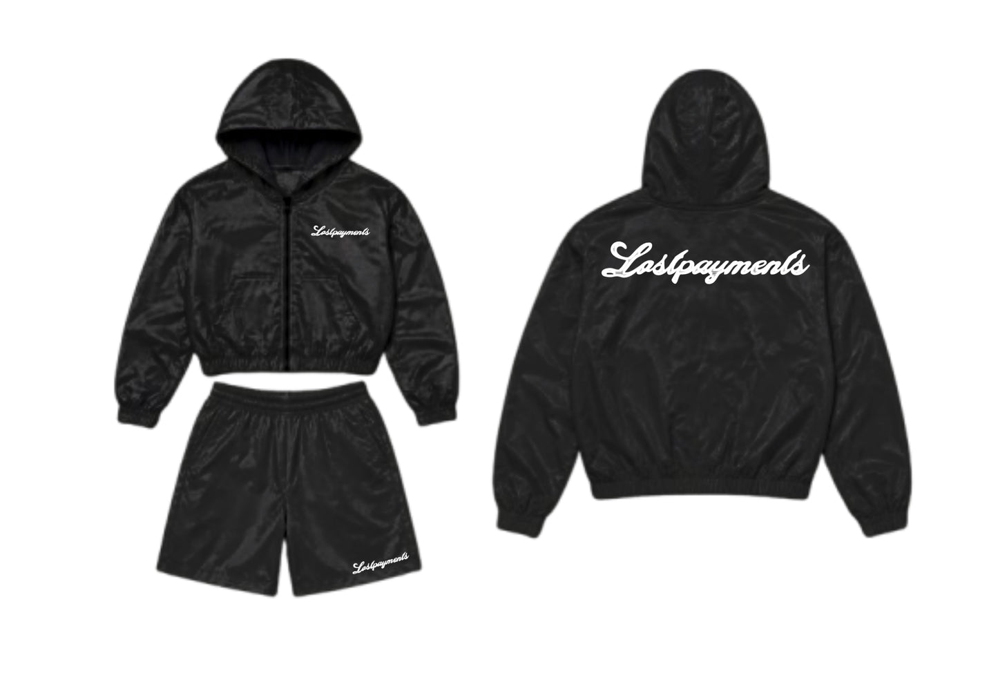 black nylon set ( temporary preorder )