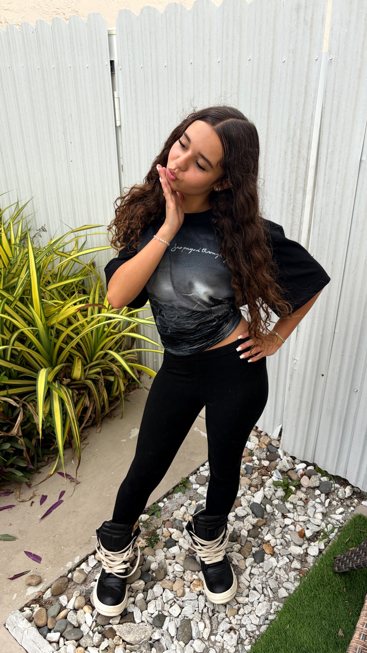Matthew 14:28-31 Tee (black)