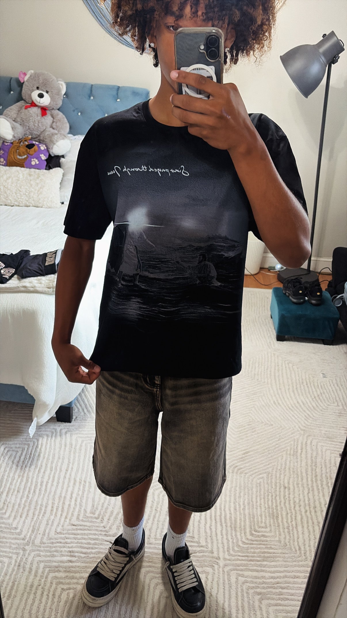 Matthew 14:28-31 Tee (black)