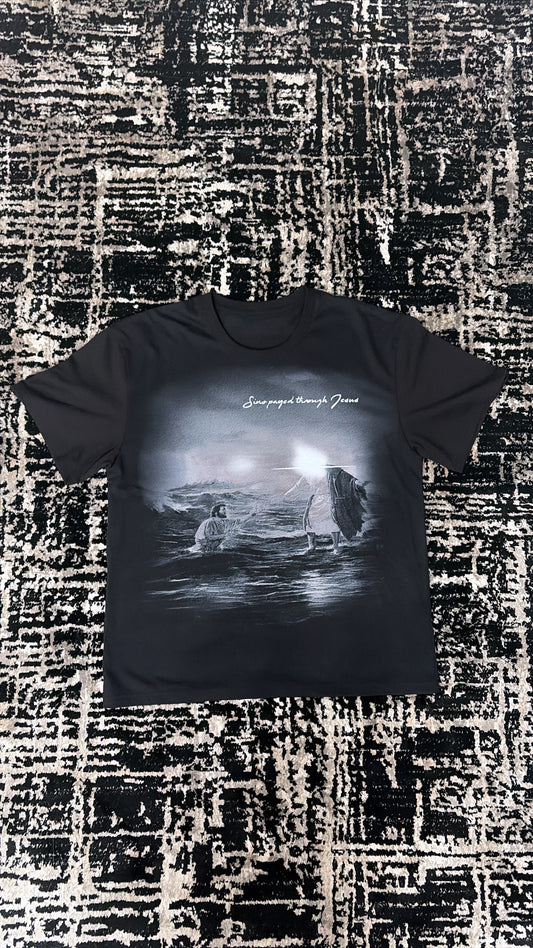 Matthew 14:28-31 Tee (black)